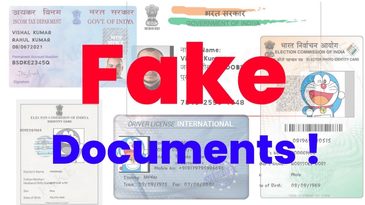 Counterfeit Credentials: The Alarming Trend of Fake Documents